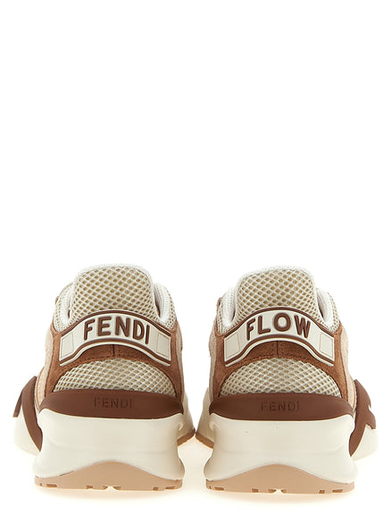 Fendi Multicolor Polyamide Athletic Sneakers