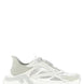 Fendi Gray Calfskin Athletic Sneakers