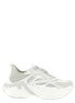 Fendi Gray Calfskin Athletic Sneakers