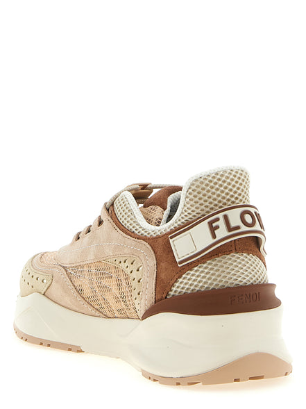 Fendi Multicolor Polyamide Athletic Sneakers