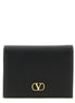 Valentino Garavani Black Calfskin Cardholder