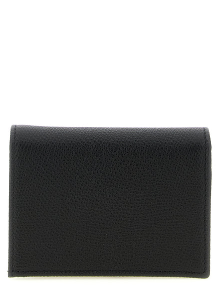 Valentino Garavani Black Calfskin Cardholder