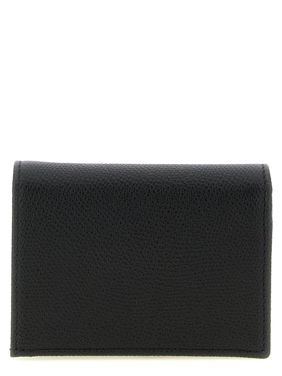 Valentino Garavani Black Calfskin Cardholder