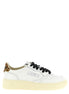 Autry Brown Cowhide Low Top Sneakers