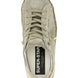 Golden Goose Gray Cowhide Low Top Sneakers