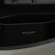 Saint Laurent Black Calfskin Clutch Bag