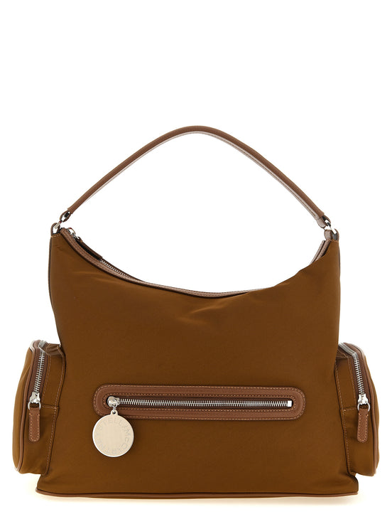 Stella McCartney Brown Polyamide Shoulder Bag