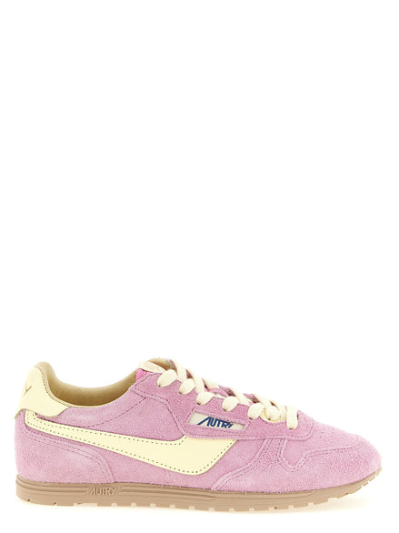 Αθλητικά sneakers Autry πολύχρωμα από δέρμα αγελάδας