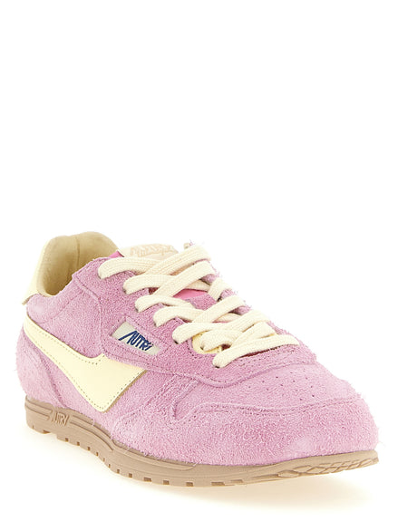 Αθλητικά sneakers Autry πολύχρωμα από δέρμα αγελάδας