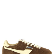 Autry Brown Cowhide Athletic Sneakers