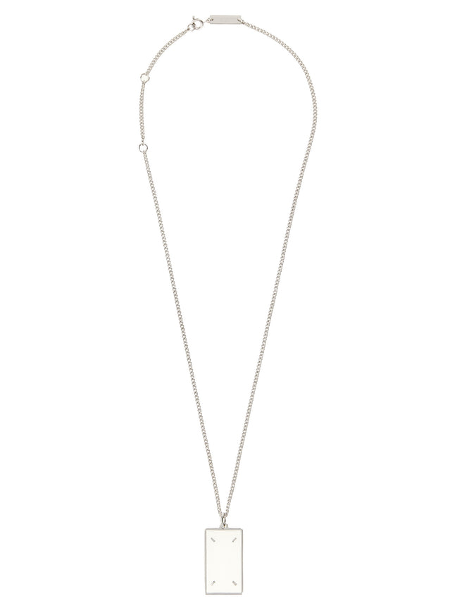Maison Margiela Silver Brass Necklace