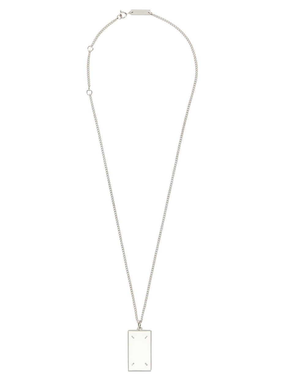 Maison Margiela Silver Brass Necklace