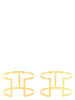 Elisabetta Franchi Gold Brass Bracelet
