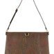 Etro Brown Cotton Clutch Bag