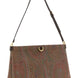 Etro Brown Cotton Clutch Bag
