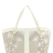 Twinset White Leather Tote Bag