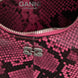 Ganni Fuchsia Recycled Polyester Handbag