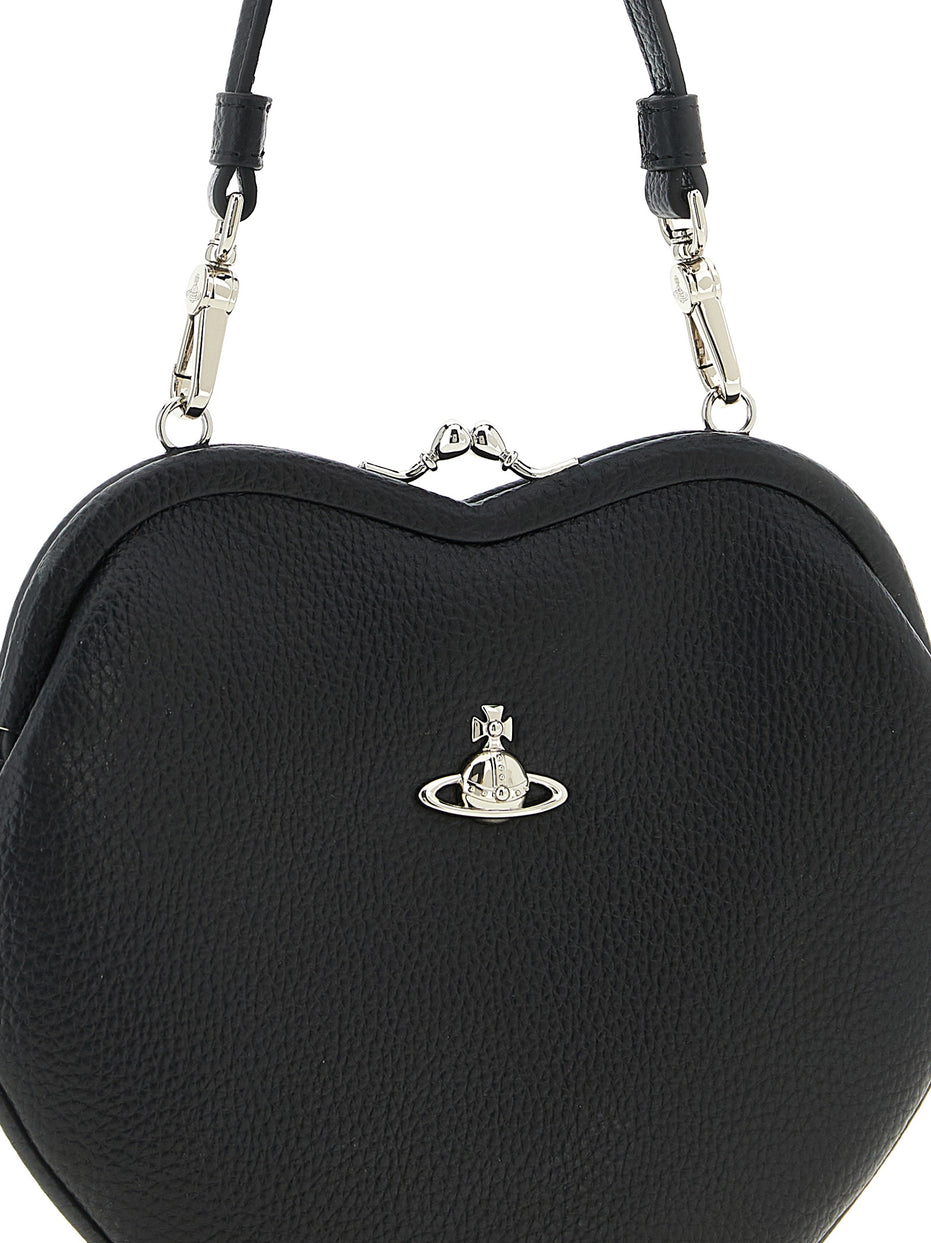 Vivienne Westwood Black Polyethylene Handbag