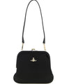 Vivienne Westwood Black Viscose Clutch Bag