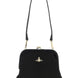 Vivienne Westwood Black Viscose Clutch Bag