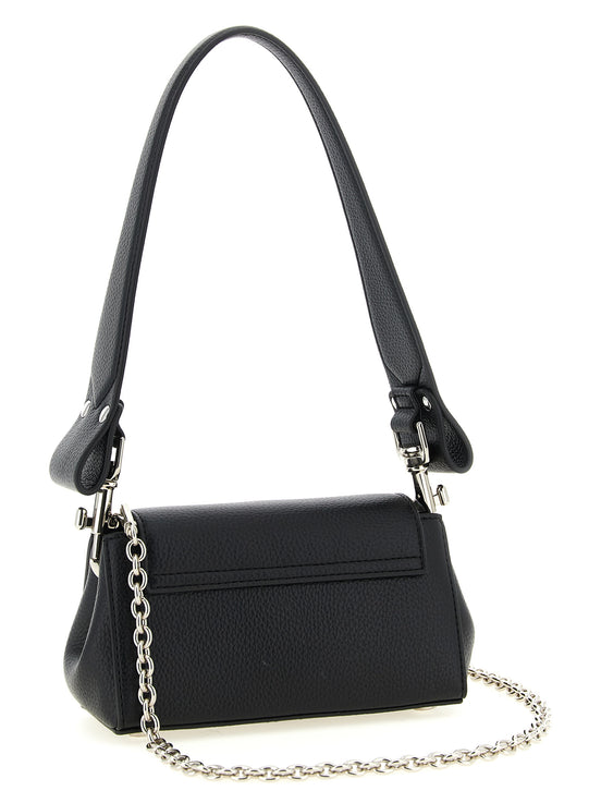 Vivienne Westwood Black Polyethylene Shoulder Bag