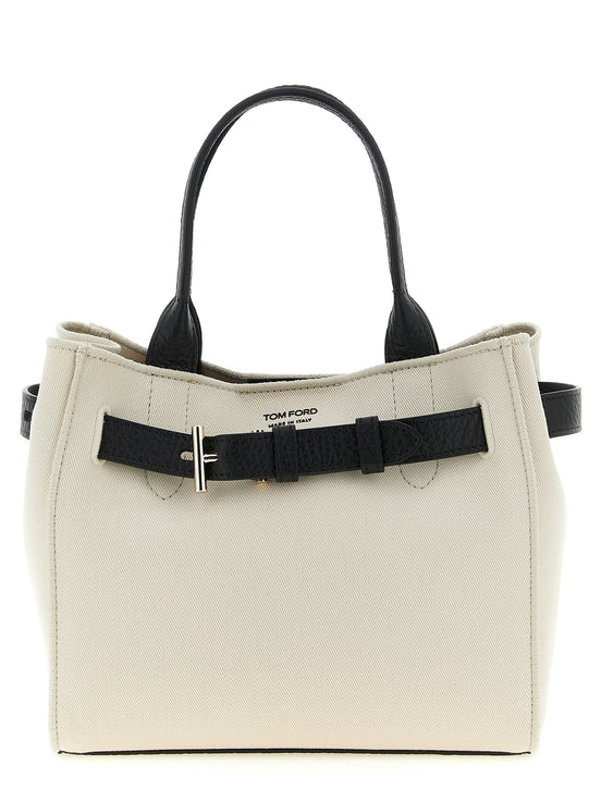Tom Ford Bicolor Cotton Tote Bag
