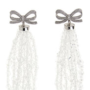 Self-Portrait Silver Copper Earrings