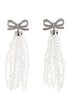 Self-Portrait Silver Copper Earrings