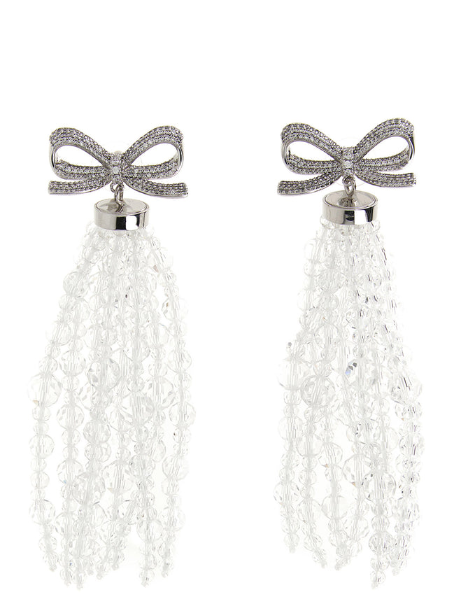 Self-Portrait Silver Copper Earrings