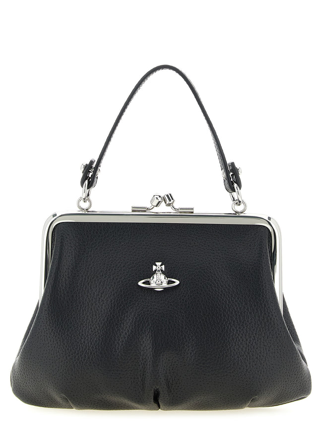 Vivienne Westwood Black Polyethylene Handbag