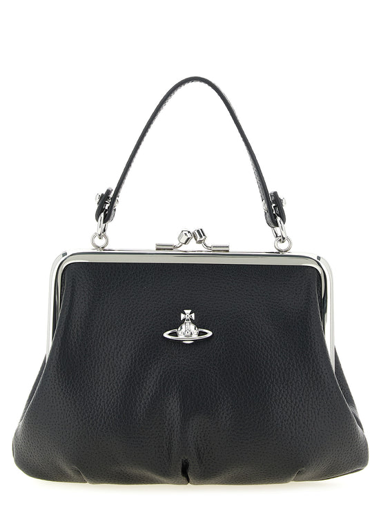 Vivienne Westwood Black Polyethylene Handbag