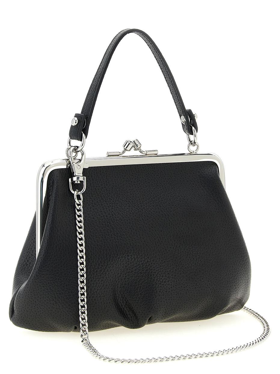 Vivienne Westwood Black Polyethylene Handbag