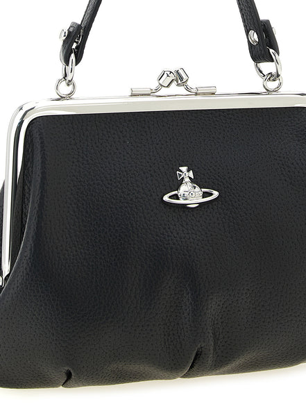 Vivienne Westwood Black Polyethylene Handbag