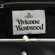 Vivienne Westwood Black Polyethylene Handbag