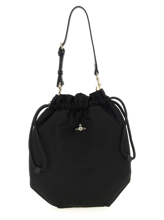 Vivienne Westwood Black Viscose Handbag