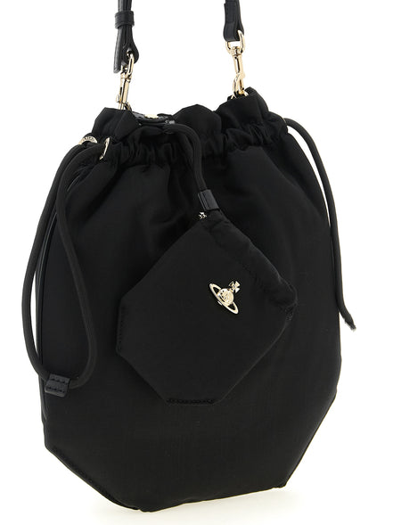 Vivienne Westwood Black Viscose Handbag