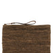 Ibeliv Brown Raffia Clutch Bag