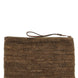 Ibeliv Brown Raffia Clutch Bag