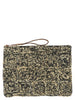 Ibeliv Bicolor Raffia Clutch Bag