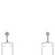 Maison Margiela Silver Brass Earrings