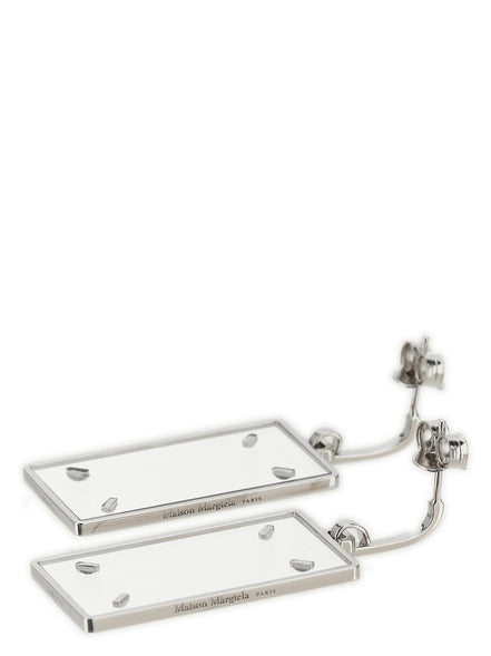 Maison Margiela Silver Brass Earrings
