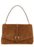 Ferragamo Brown Goatskin Shoulder Bag