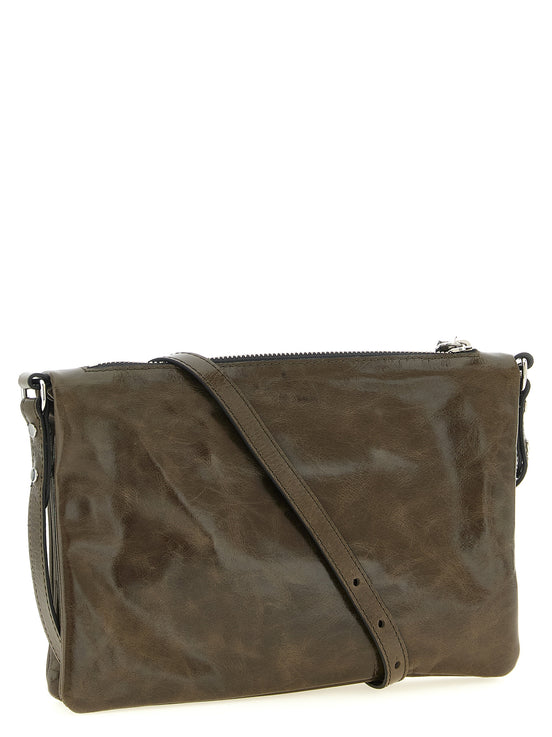 Isabel Marant Bicolor Calfskin Crossbody Bag