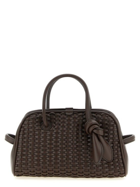 Jacquemus Brown Cotton Handbag