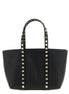Valentino Garavani Black Calfskin Tote Bag