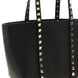 Valentino Garavani Black Calfskin Tote Bag