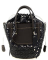 CUBA LAB Black Pantograph Handbag