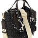 CUBA LAB Black Pantograph Handbag
