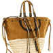 CUBA LAB Beige Leather Tote Bag