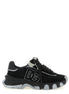 Dolce & Gabbana Black Polyamide Athletic Sneakers